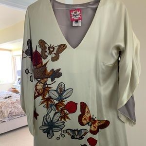 Meghan Dress Butterfly design